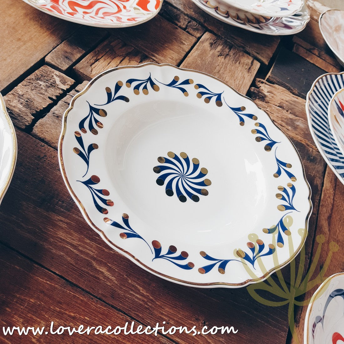 Bitossi Italy Abracadabra Dinnerware Set by La Tigre - Premium Ceramic Plates & Bowls for Elegant Dining, Perfect for Dinner Parties & Home Decor
