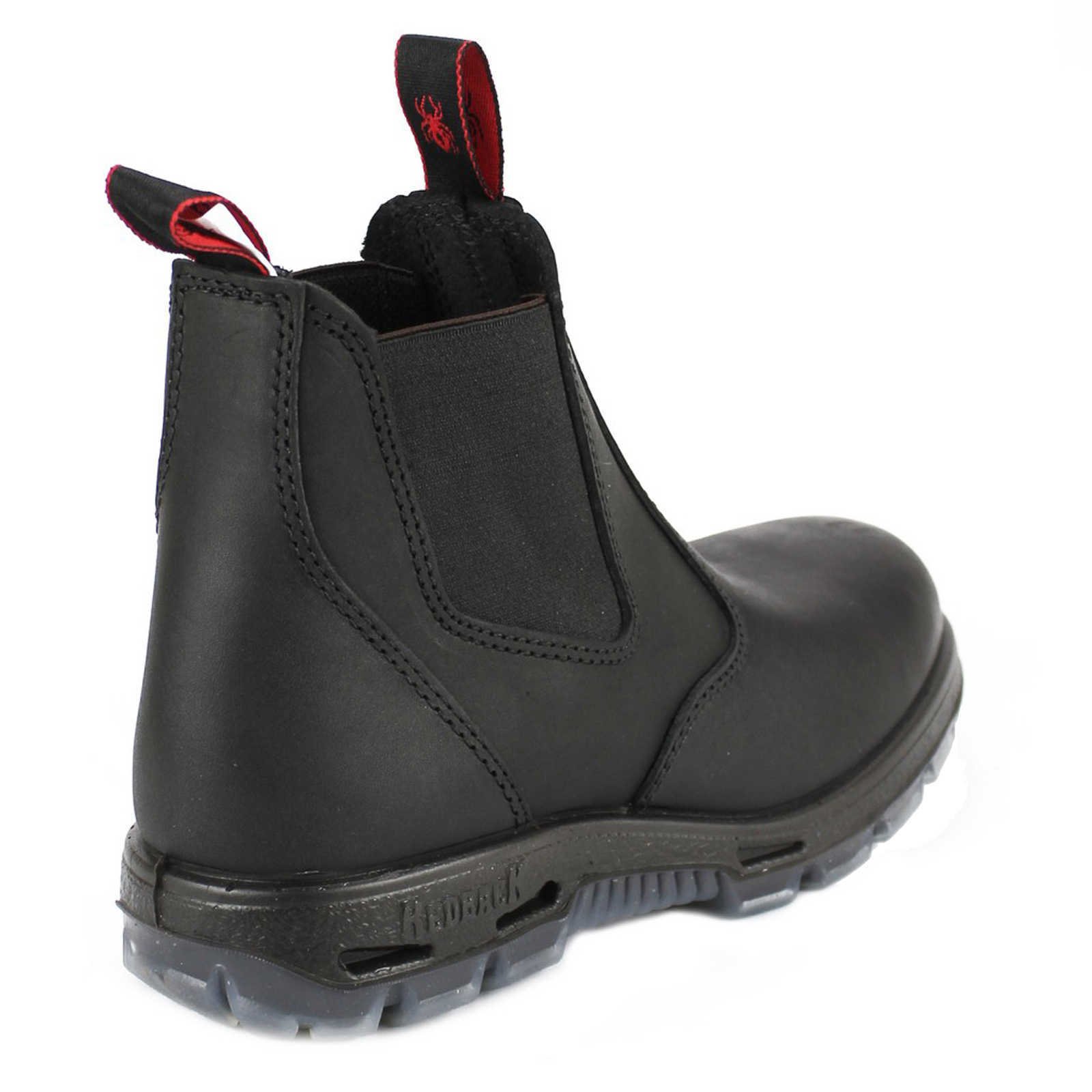 Red Back Unisex-Adult Comfortable Slip-Resistant Work Boots for Men & Women - Ideal for Construction, Hiking & Outdoor Activities