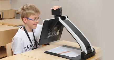 MagniLink Zip - Portable Video Magnifier for Low Vision & Reading Assistance - Ideal for Books, Documents, and Labels at Home, School, or Office
