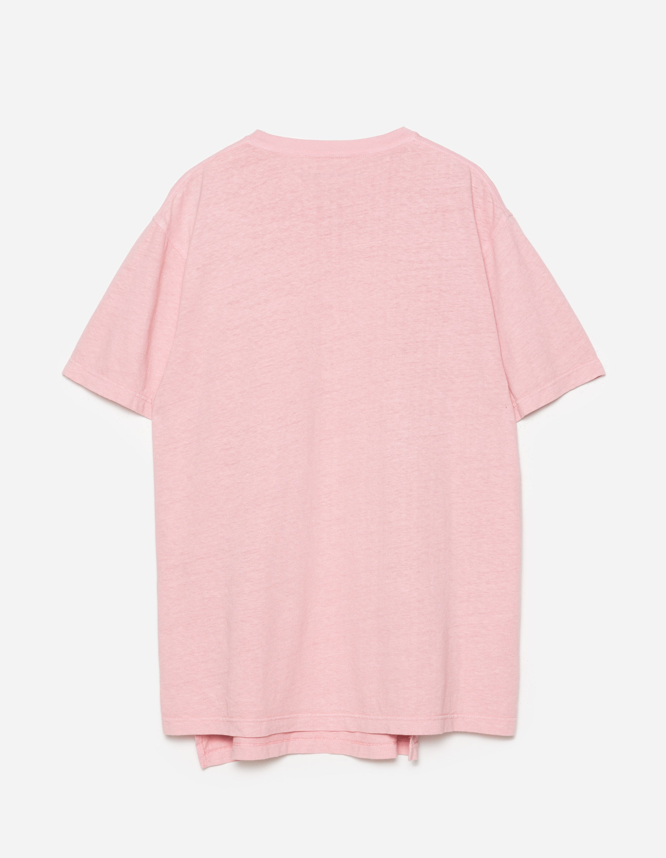 Organic Hemp T-Shirt for Women - Soft 6000 Monk Pink Cotton Blend Tee - Eco-Friendly Casual Wear for Yoga, Beach & Everyday Comfort