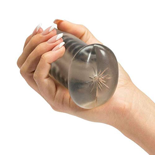Premium Beaded Anal Stroker for Men - Realistic Prostate Massager & Male Masturbation Sleeve - Adult Sex Toy for Solo Play & Couples Fun - Waterproof & Easy to Clean