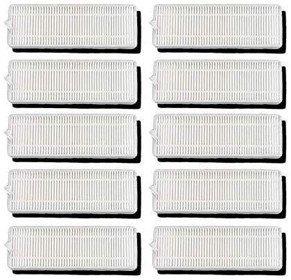 Replacement Side Brush & HEPA Filter Kit for Cecotec Conga Excellence 1090 Robot Vacuum - Compatible Accessories for Robot Vacuum Cleaner Parts - Home Cleaning Supplies for Pet Hair & Hard Floors