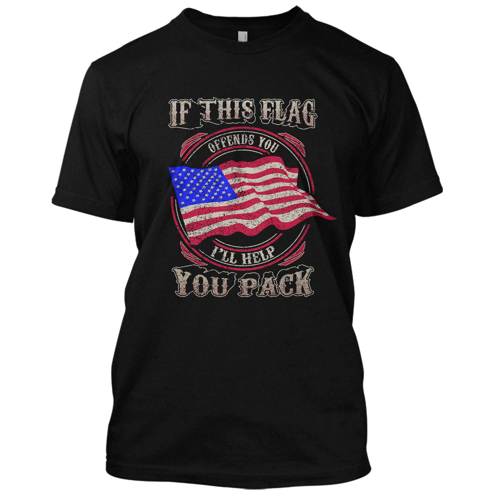 USA Deport Political T-Shirt - Patriotic American Flag Tee for Men & Women | Perfect for Protests, Rallies & Freedom of Speech Events