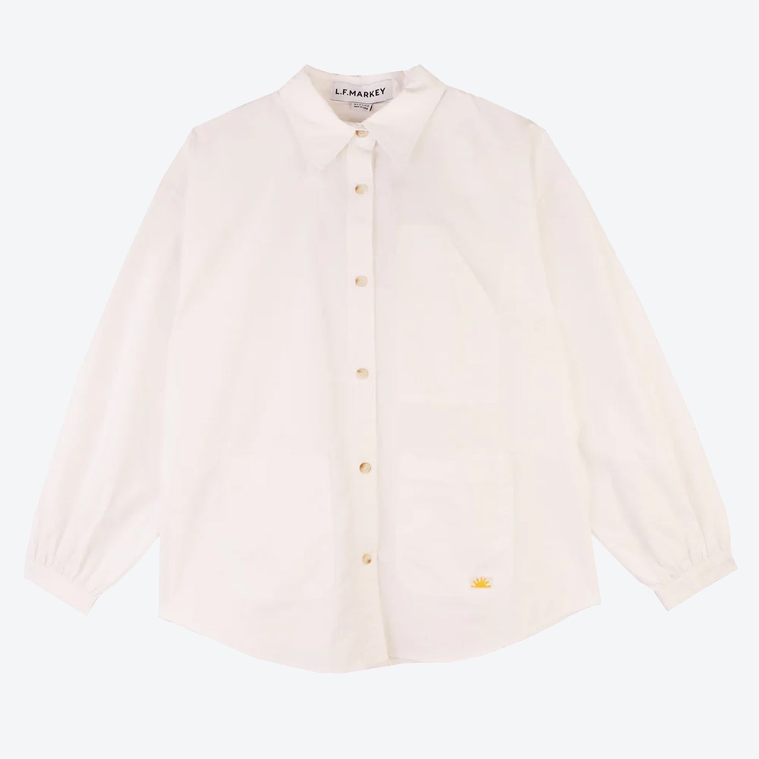 L F Markey Merrick Shirt for Men - Premium Cotton Button Down Casual Shirt - Office, Business, Date Night & Everyday Wear