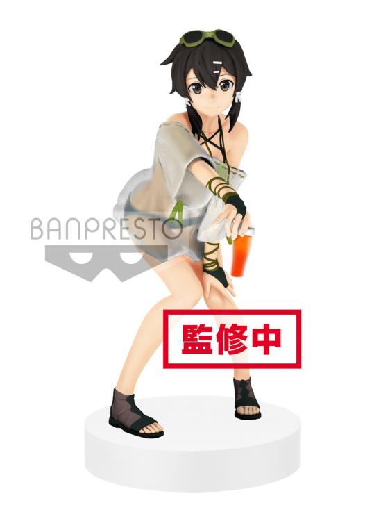 Banpresto EXQ Figure Sinon SAO Sword Art Online Memory Defrag Anime Statue - Perfect for Collectors, Gaming Rooms, and Anime Fans Decor