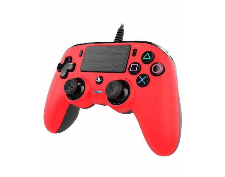 Nacon Compact Wireless Controller for PS4 & PC - Ergonomic Design, Long Battery Life - Perfect for Gaming, Streaming & Competitive Play