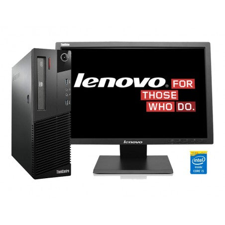 Lenovo ThinkCentre M93P SFF Desktop & ThinkVision 22