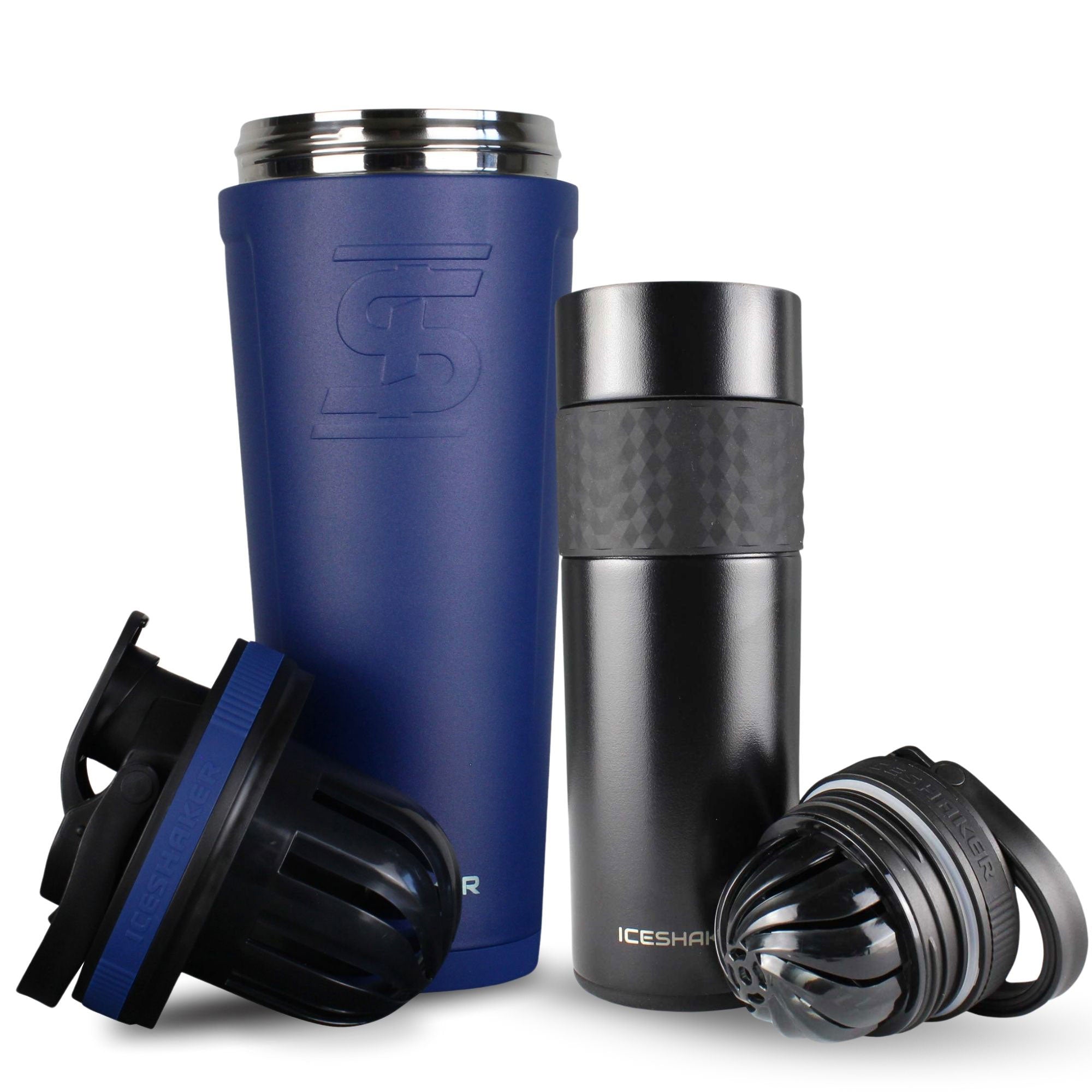 Premium His & Her Protein Shaker Bottle Set - 20oz Leak-Proof Mixing Cups for Gym, Workouts & Post-Training Recovery - BPA-Free Fitness Accessories for Couples