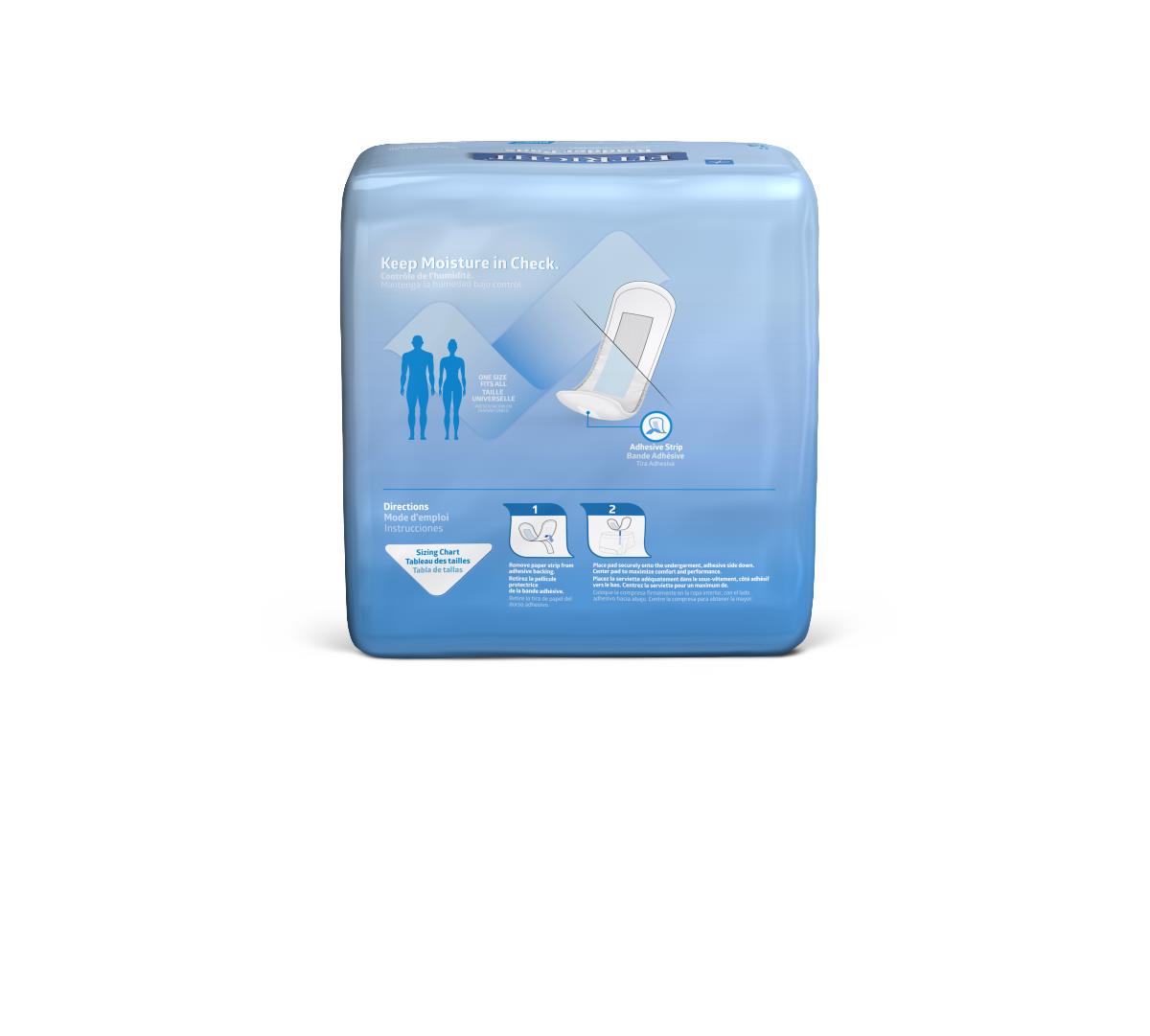 Premium Bladder Control Pads for Women & Men - Light, Moderate & Maximum Absorbency - Discreet Incontinence Protection for Active Lifestyles, Travel & Nighttime Use