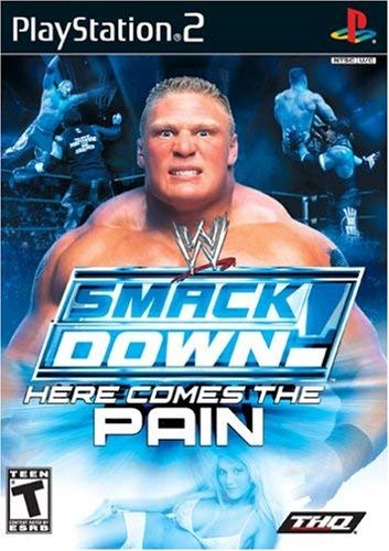 WWE SmackDown! Here Comes the Pain - Official Wrestling Video Game for PlayStation 2 | Relive Classic WWE Action | Perfect for Wrestling Fans & Gamers