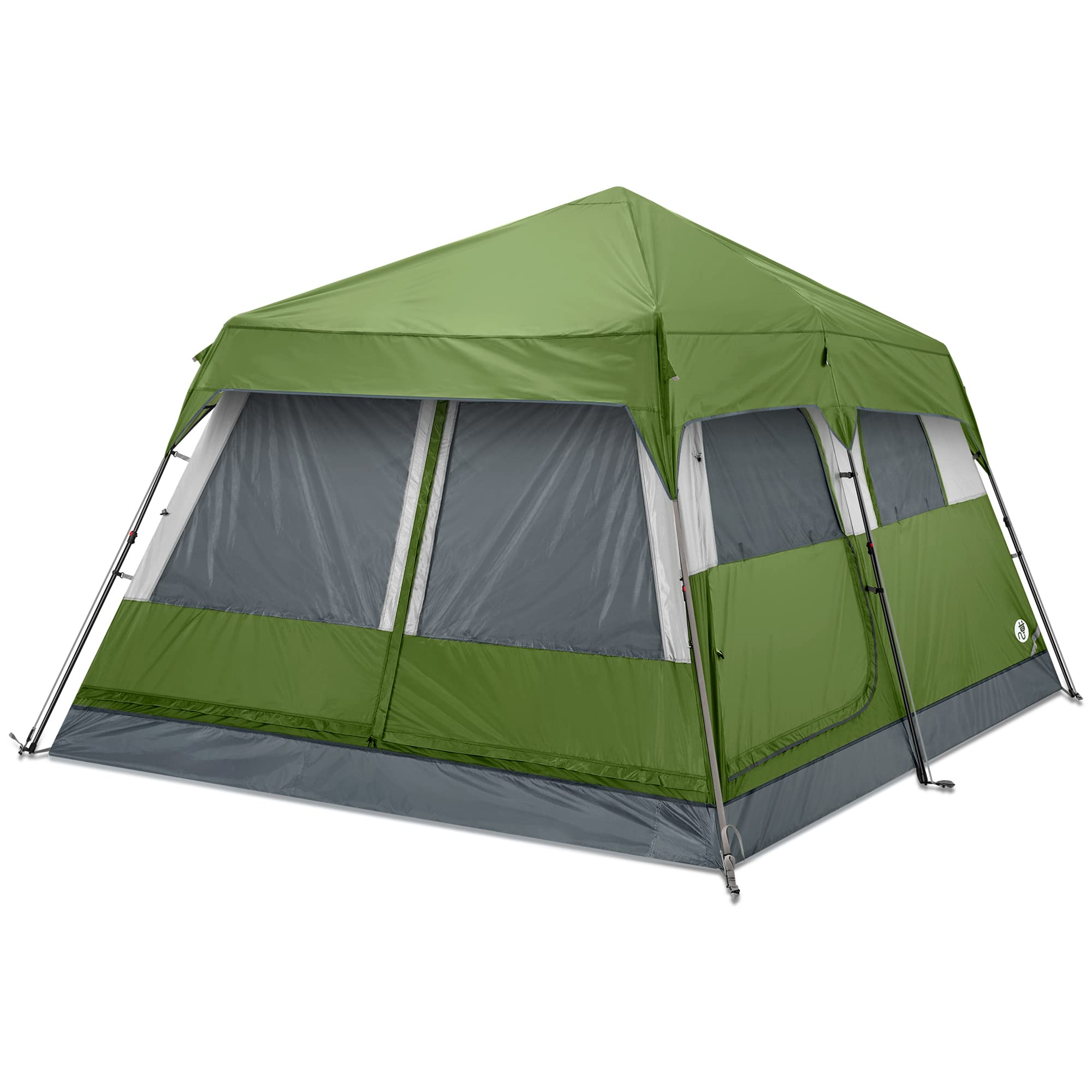 Gonex 6/10 Person Instant Camping Tent - Automatic Setup, Waterproof & Windproof Family Tent for Outdoor Adventures, Glamping, Festivals, Picnics & Road Trips | Easy Assembly in Minutes