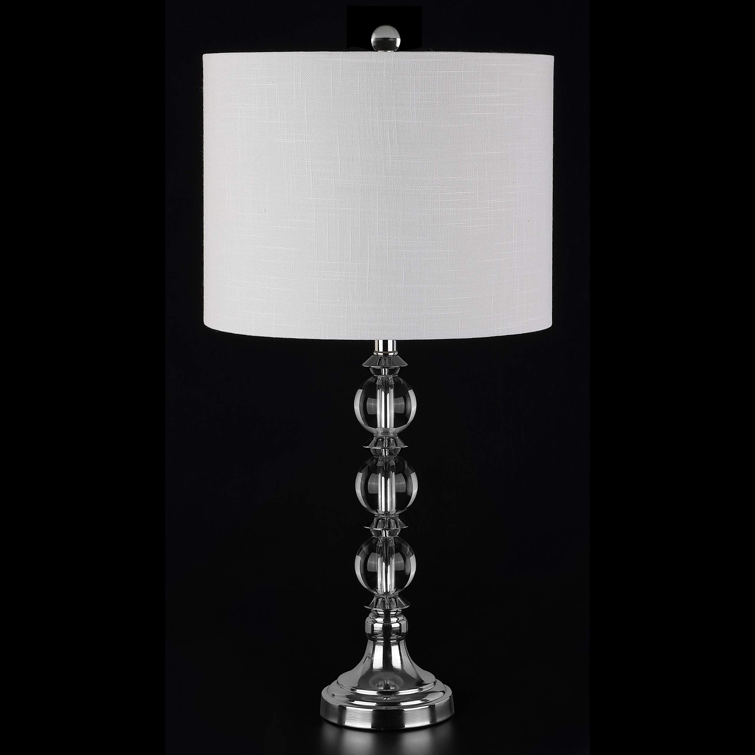 Jonathan Y JYL5041A-SET2 Modern Crystal & Metal LED Table Lamps - Set of 2, 26