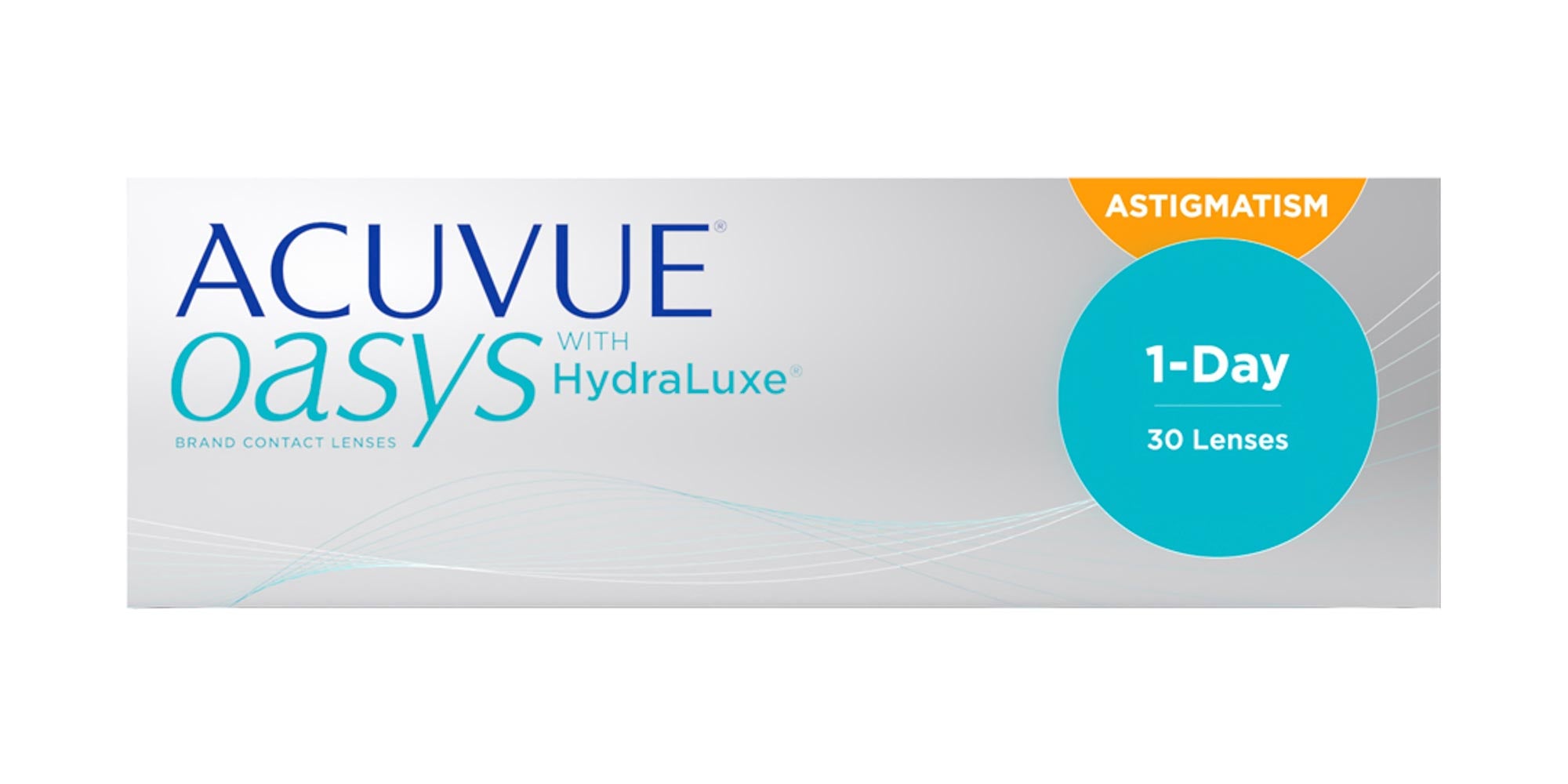 Acuvue Oasys 1-Day for Astigmatism - Daily Disposable Contact Lenses for Dry Eyes & Comfort | Perfect for Active Lifestyles, Sports & All-Day Wear