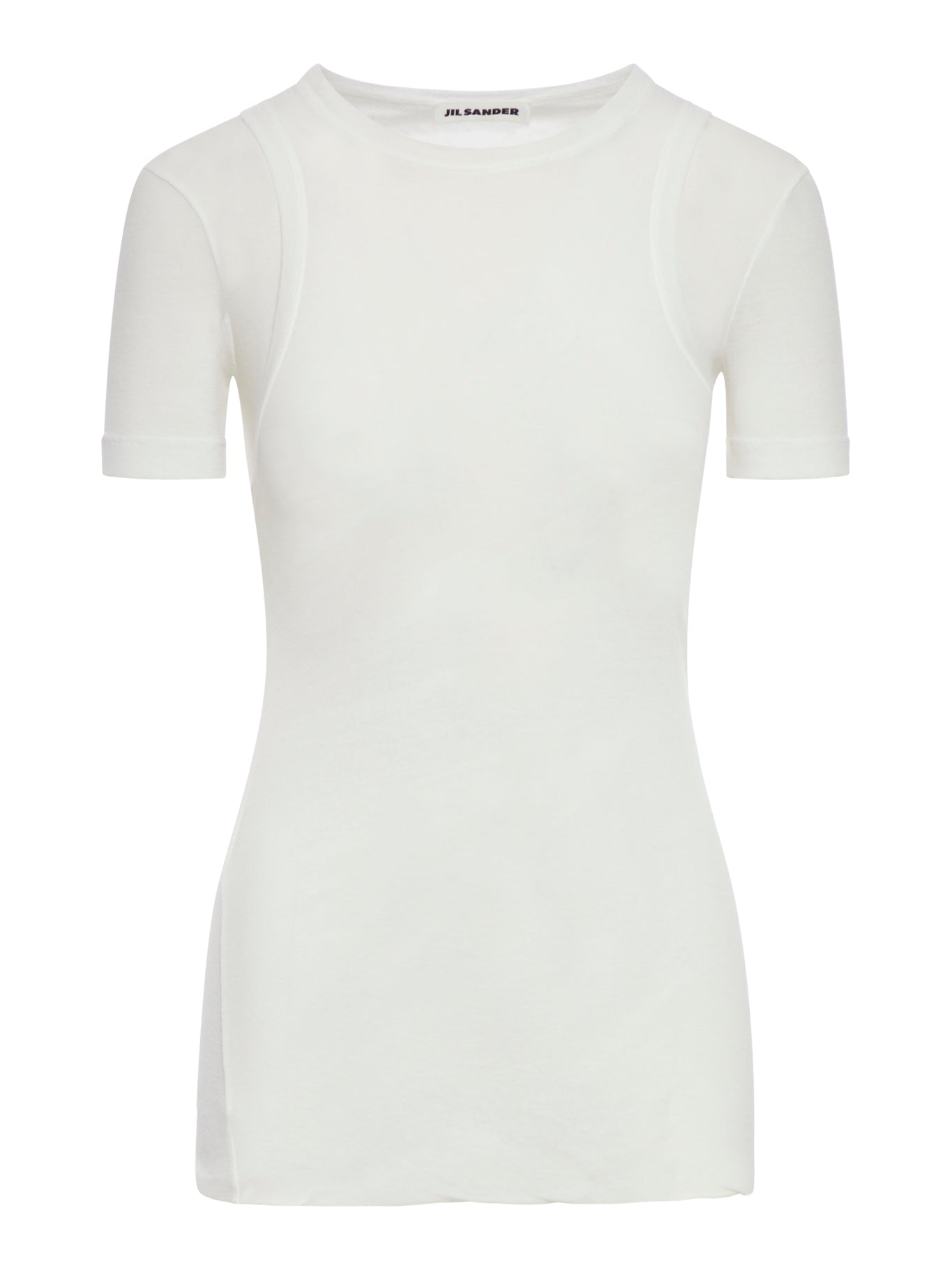 Multi-Layer Crew Neck T-Shirt for Men & Women - Soft Cotton Comfort Fit Tee - Perfect for Casual Wear, Layering & Everyday Outfits