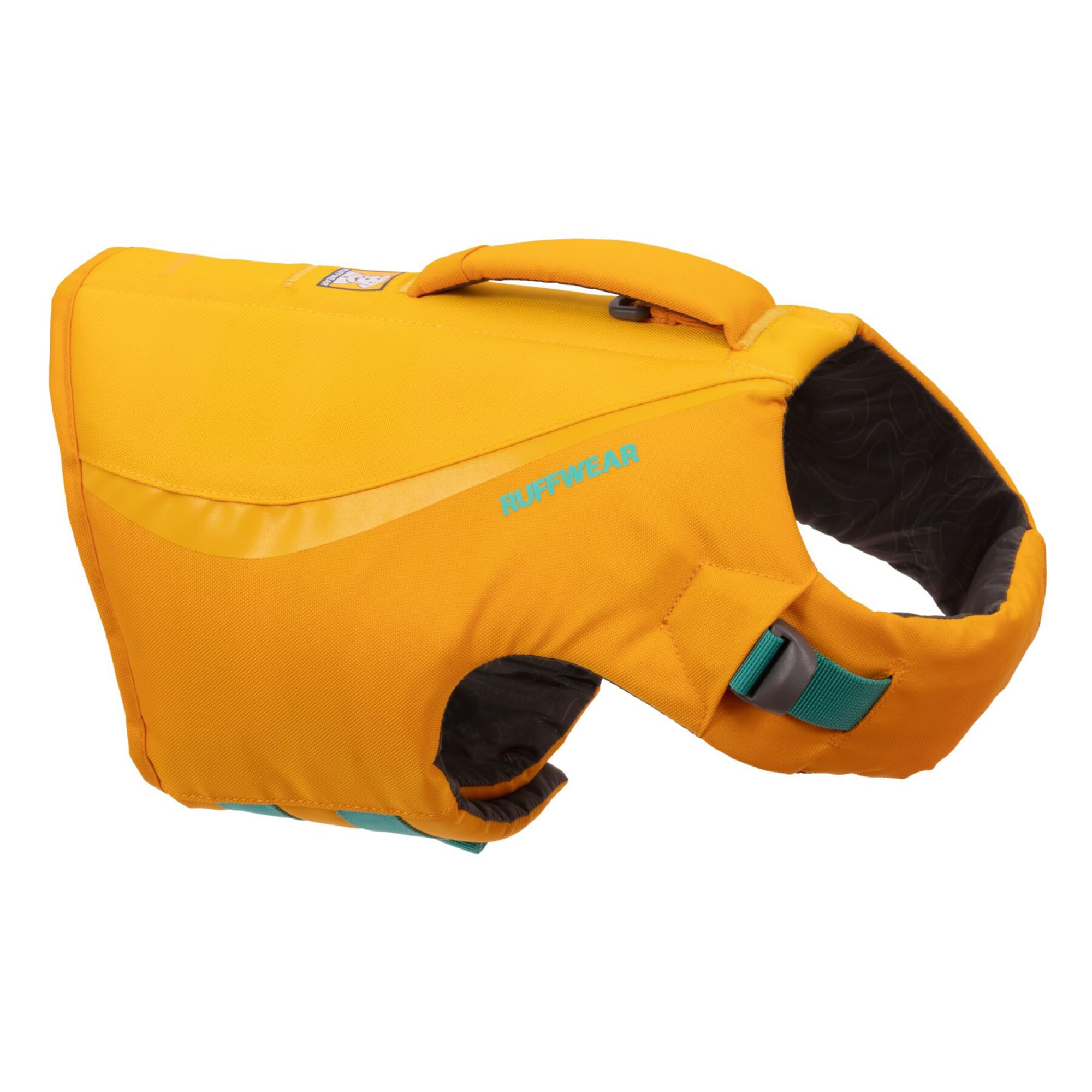 Ruffwear Float Coat Dog Life Jacket - Swimming Safety Vest with Handle for Small Dogs - Wave Orange XX-Small - Perfect for Boating, Swimming & Water Adventures