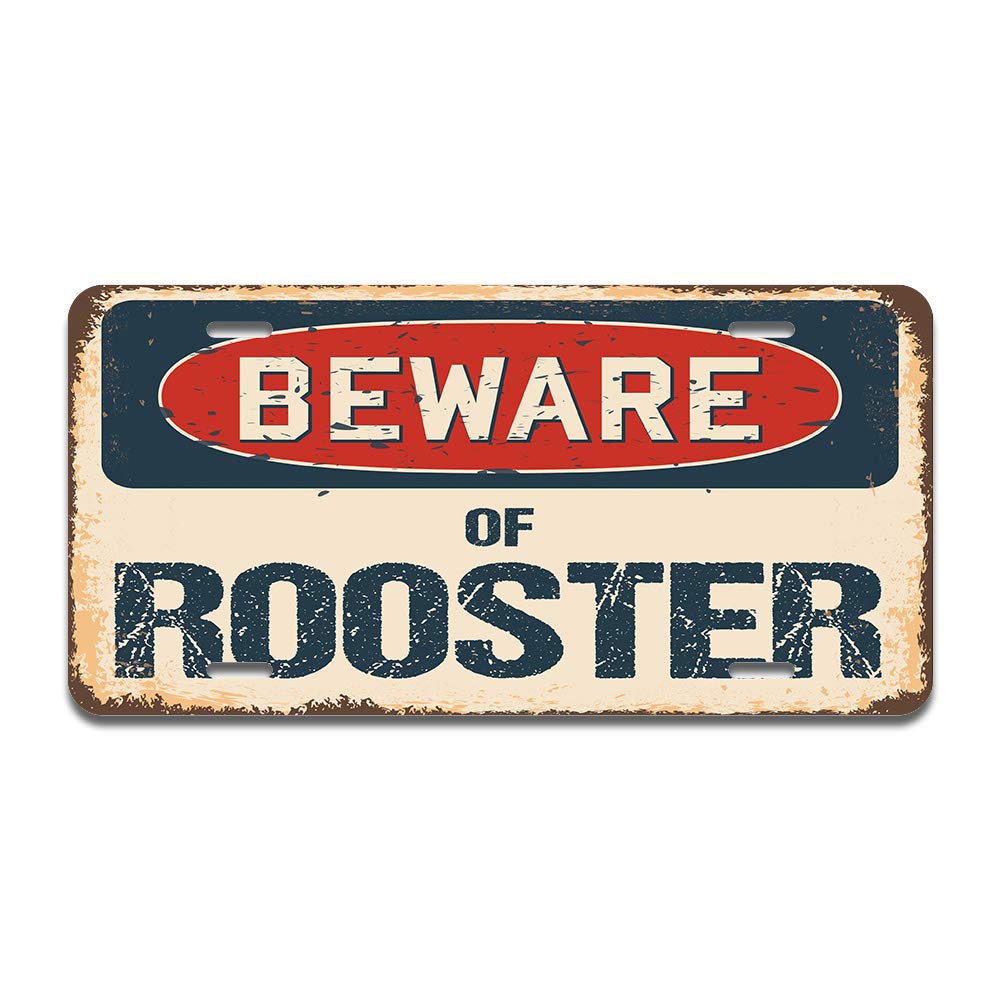 SignMission Beware of Rooster 12