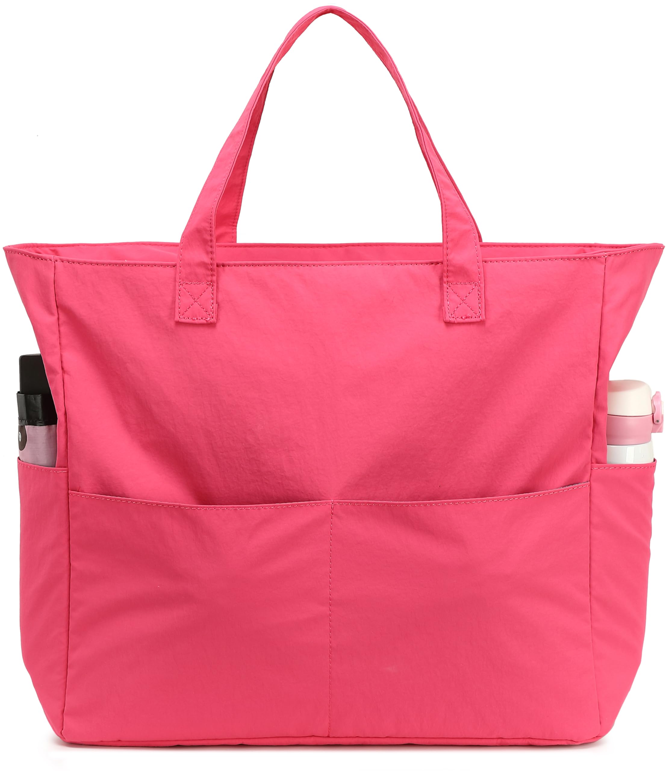 Waterproof Large Beach Tote Bag for Women - Gym, Pool & Travel Carry On Bag with Wet Compartment - Perfect for Swimming, Vacation & Weekender Trips
