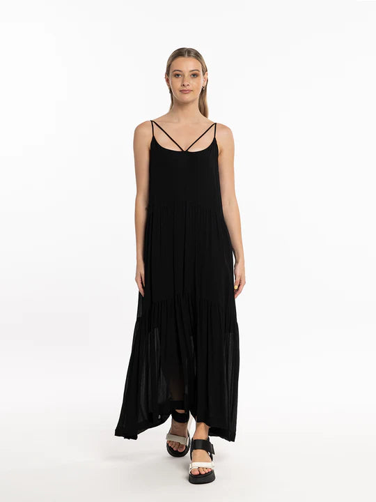 X LAB 420 Soho Dress Black - Women's Casual Mini Dress for Night Out, Party & Date Night | Trendy Streetwear Fashion