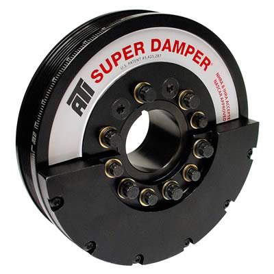 ATI Super Damper Performance Crank Pulley for 6.6L Duramax LBZ & LMM Engines - SFI Certified - Perfect for Diesel Truck Upgrades & Towing Applications