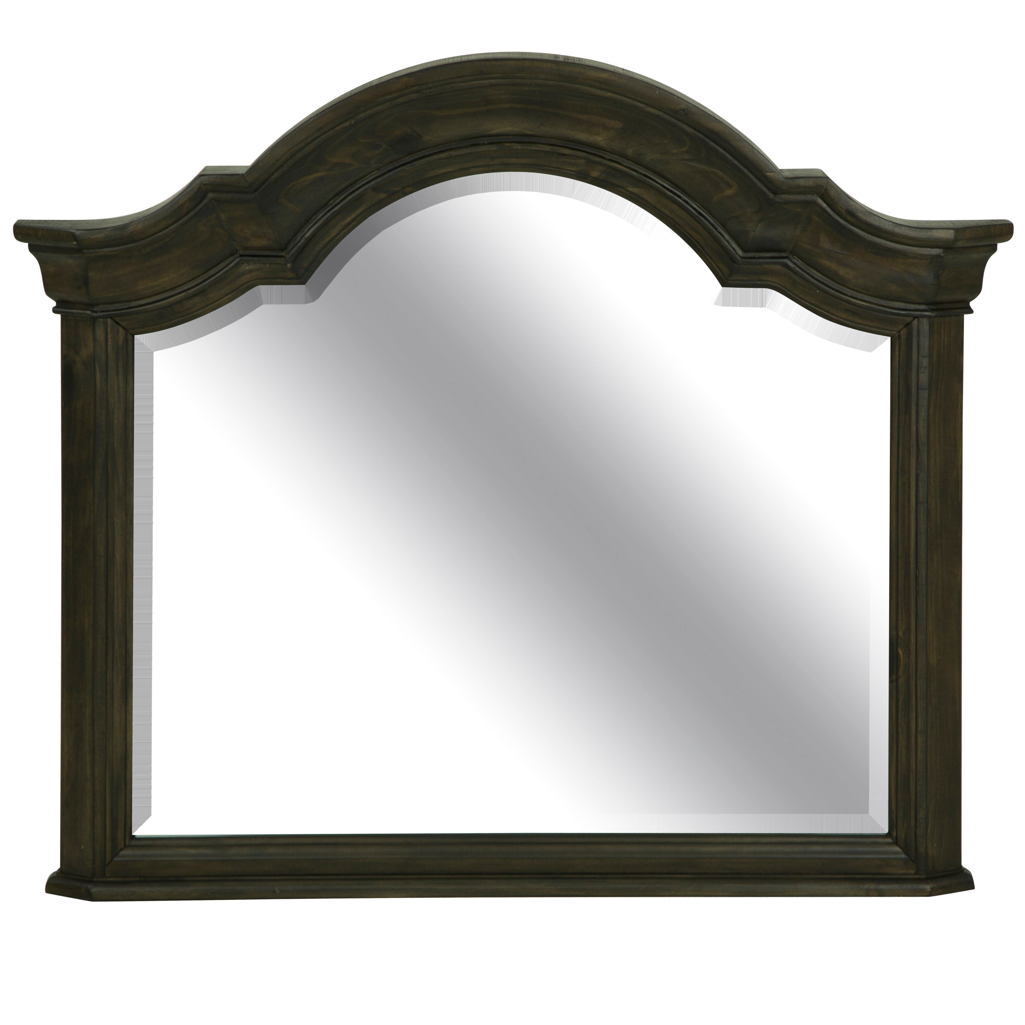 Bellamy Shaped Mirror - Elegant Wall Decor for Bedroom, Living Room & Bathroom | Perfect for Home Decor, Vanity & Selfie Background