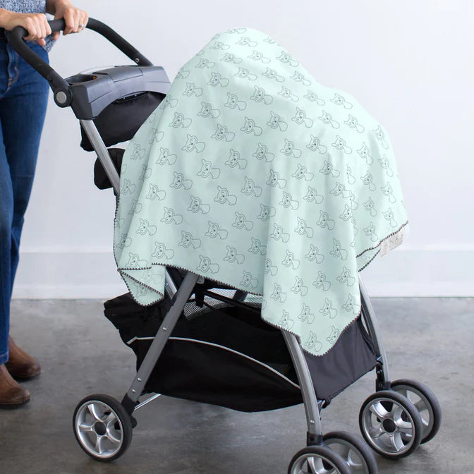 Ultimate Swaddle and Hat Newborn Baby Gift Set - Little Fox (BGB 0052) | Perfect Baby Shower, Hospital Going Home & First Photo Outfit