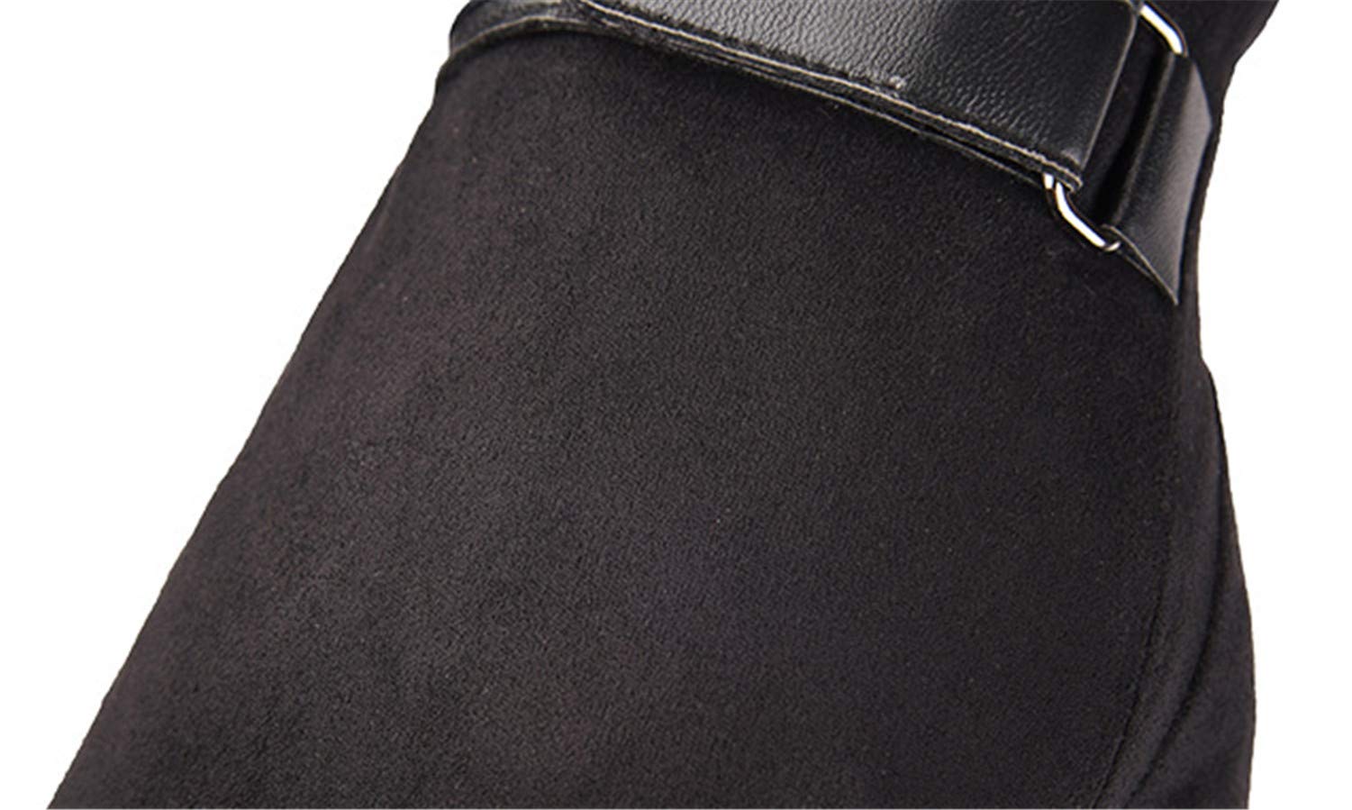 Andongnywell Men's Suede Winter Gloves - Touchscreen Compatible, Warm & Thick Driving Gloves for Cold Weather - Perfect for Texting, Driving & Outdoor Activities
