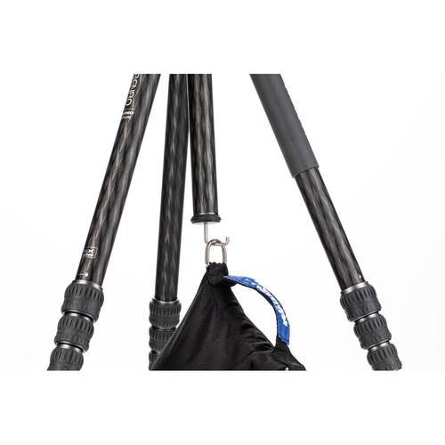 Benro Rhino Carbon Fiber Zero Series Travel Tripod with VX20 Ball Head - Lightweight Compact Tripod for Travel, Hiking & Outdoor Photography (DSLR, Mirrorless Cameras)