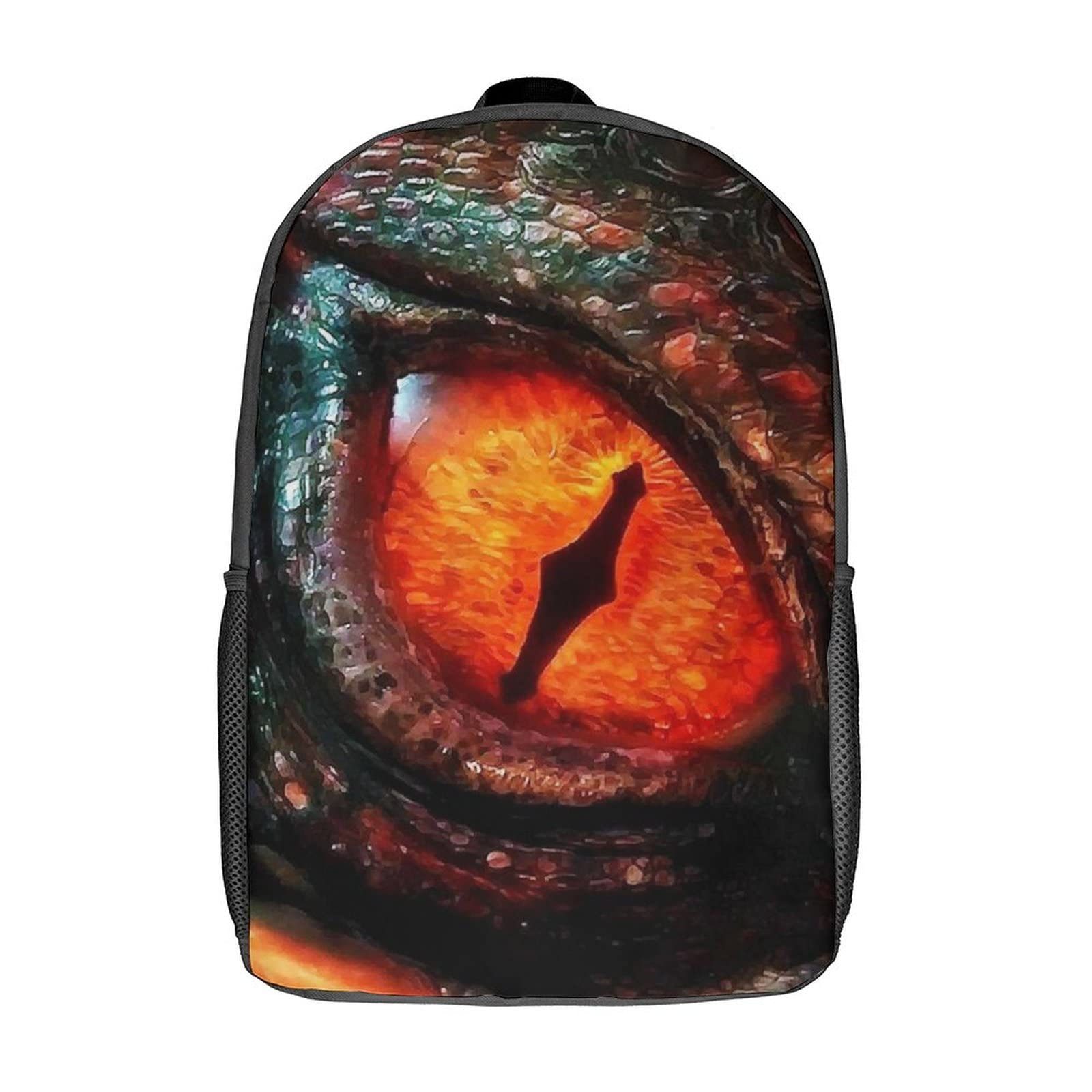 17 Inch Cool Dragon Backpack - Stylish Cartoon Laptop Backpack for College Students & Teens - Durable School Bookbag & Travel Backpack - Perfect for School, Work, Travel & Daily Commute