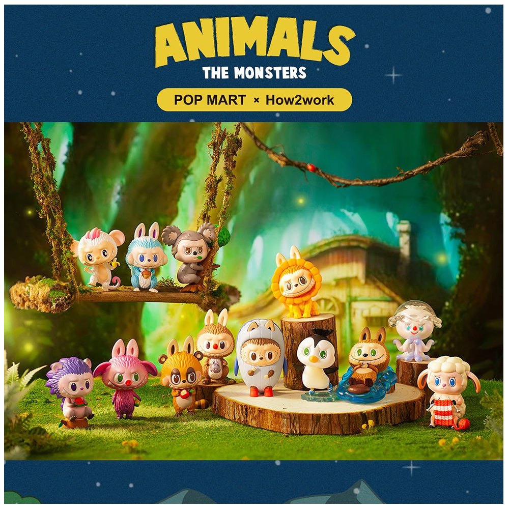 Labubu The Monsters Animals Kasing Lung - Cute Collectible Vinyl Figures for Home Decor, Office Display & Gift Giving