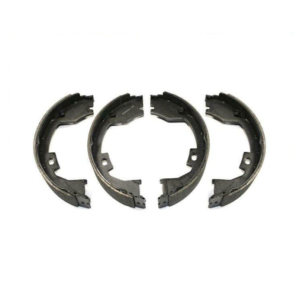 JXWNDPK Rear Parking Brake Shoe Bonded for 2005-2012 Vehicles - High-Quality Emergency Brake Shoes for Safe Parking & Hill Stops | Perfect for Sedans, SUVs & Trucks
