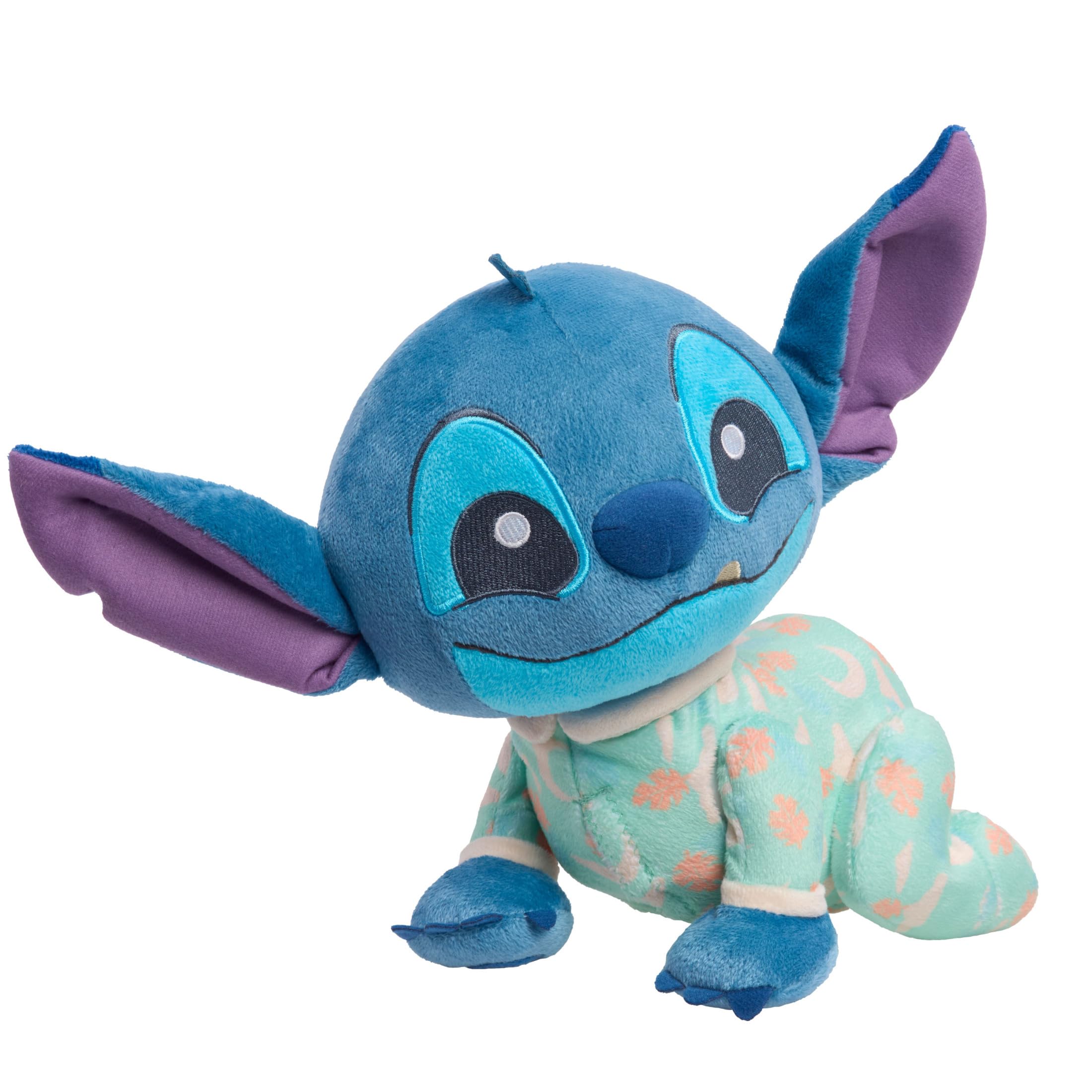 Disney Stitch Plush Musical Crawling Toy for Babies & Toddlers 9+ Months - Interactive Learning Toy for Crawling & Sensory Development - Perfect Gift for Birthdays & Christmas