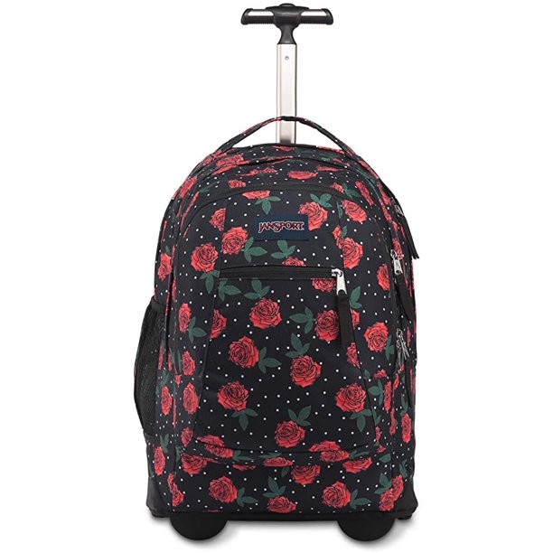 Jansport Driver 8 Wheeled Backpack - Durable Rolling Backpack for School, Travel & Commuting - Perfect for Students & Professionals