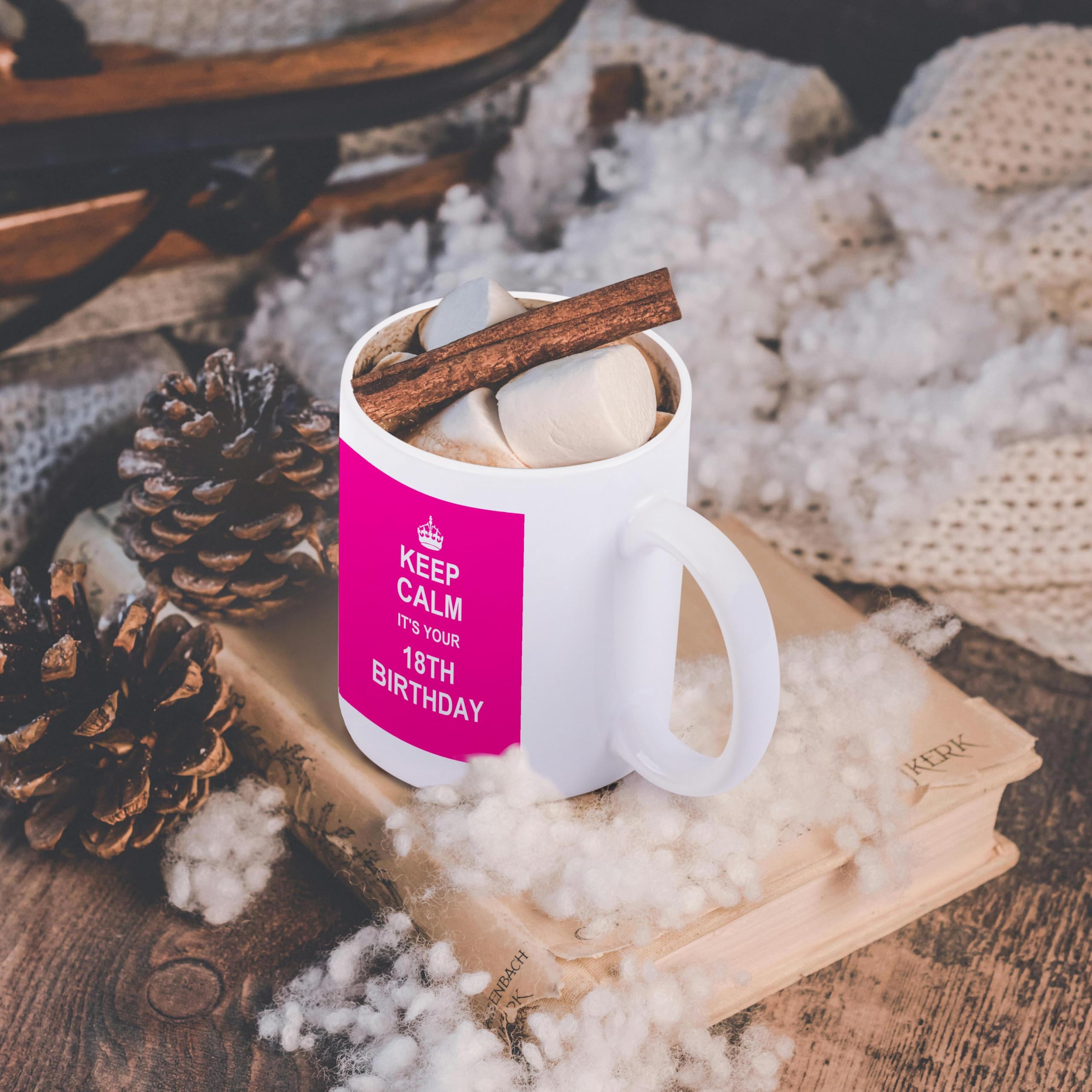 3D Rose 11 oz Ceramic Coffee Mug with Unique Design - Perfect for Home, Office, or Gift Giving