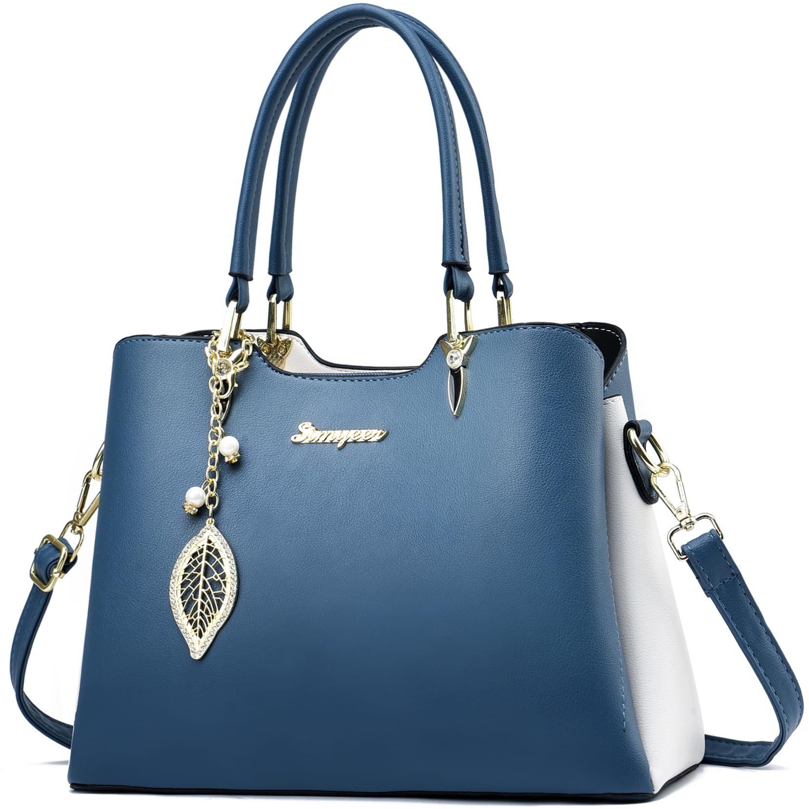 Stylish Women's PU Leather Satchel Purses & Handbags - Tote, Top Handle, Shoulder & Crossbody Bags for Work, Travel & Everyday Use