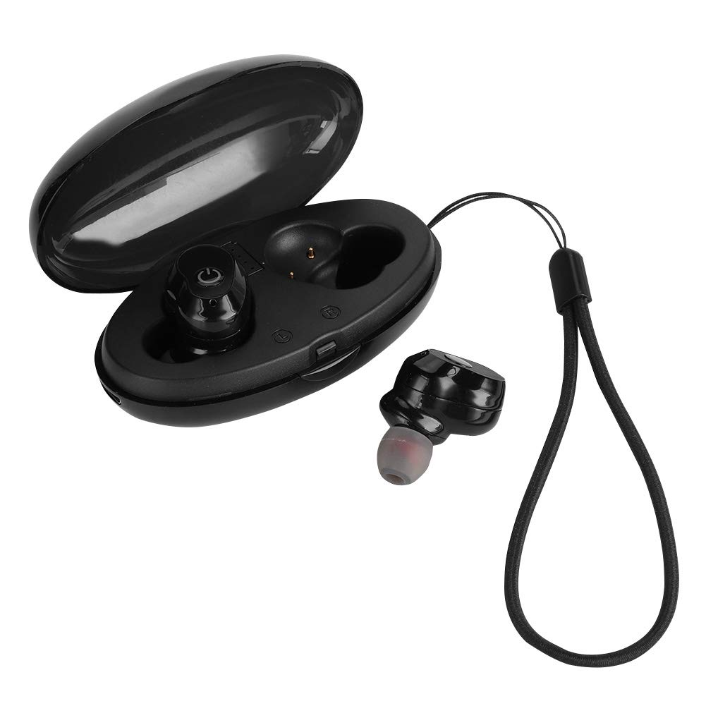 Mini Wireless Bluetooth Earbuds - Portable Sports Headphones with Charging Case (6 Hours Playtime) for iPhone, Android & Most Smartphones - Perfect for Running, Gym & Outdoor Activities