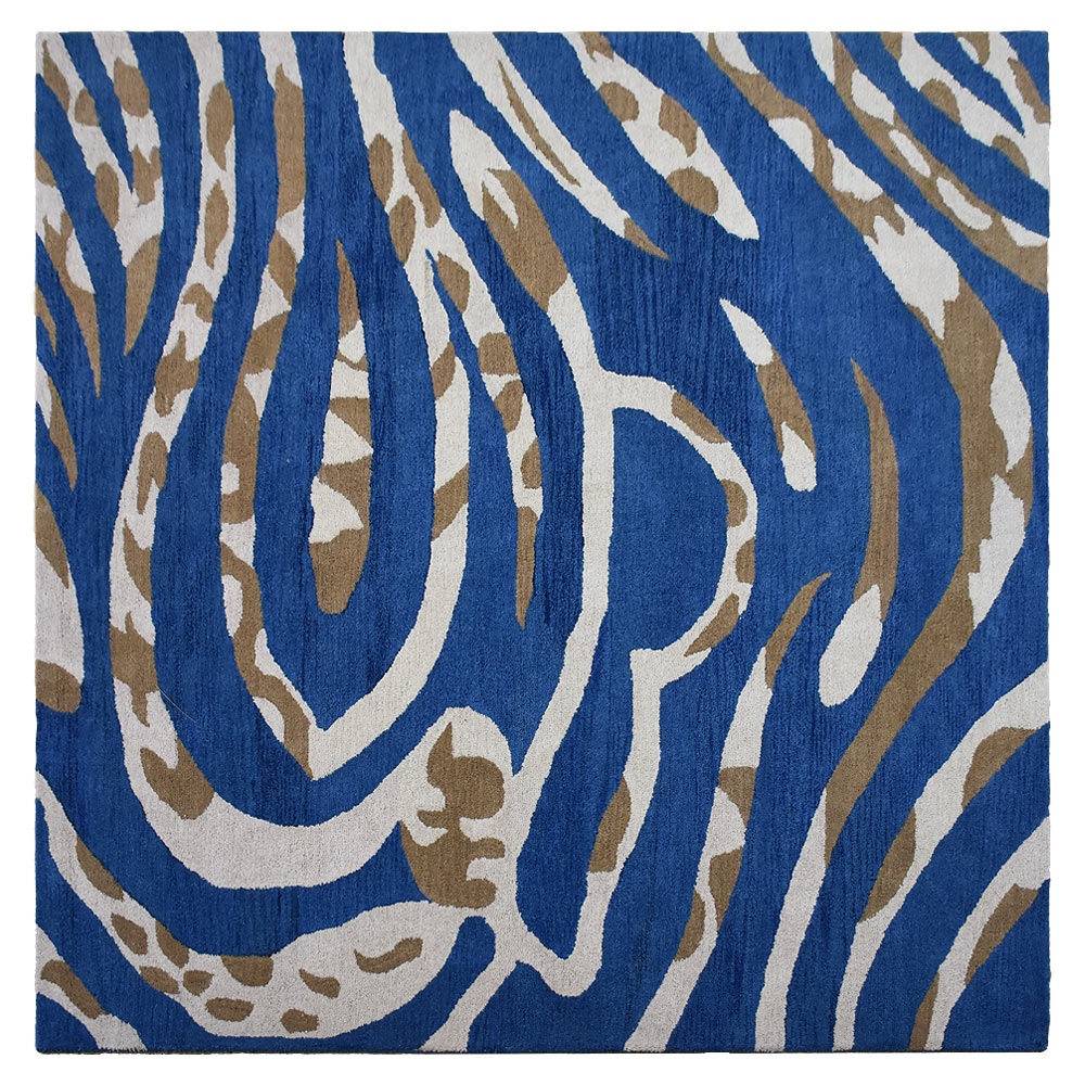 Harmony Hand Tufted Wool Area Rug - Soft & Durable Non-Slip Living Room Carpet - Perfect for Bedroom, Nursery, or Office Decor