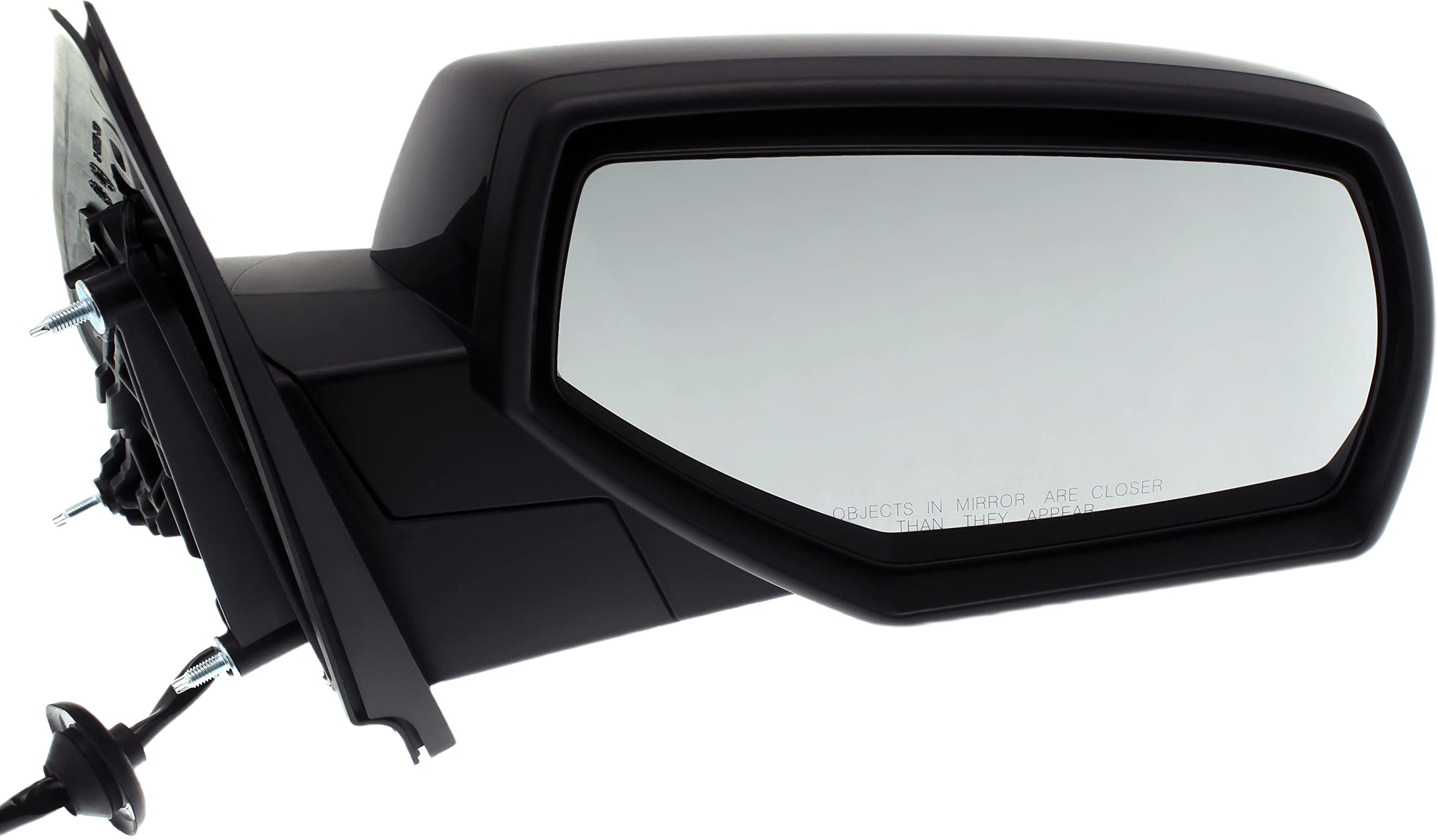 Power Heated Side Mirror for Chevrolet Silverado 1500 & GMC Sierra 1500 (2014-2018) - Manual Fold, No Signal Light, Blind Spot Monitor, Memory & Puddle Lamp - Perfect for Winter Driving & Enhanced Safety