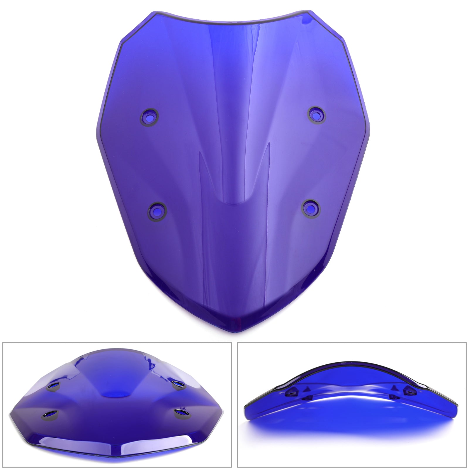 BMW S1000XR Motorcycle ABS Windscreen Windshield (2014-2019) - Universal Fit, Durable Protection for All-Weather Riding - Perfect for Highway Cruising & Long-Distance Tours