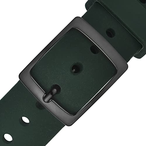 Dark Green/Black Buckle