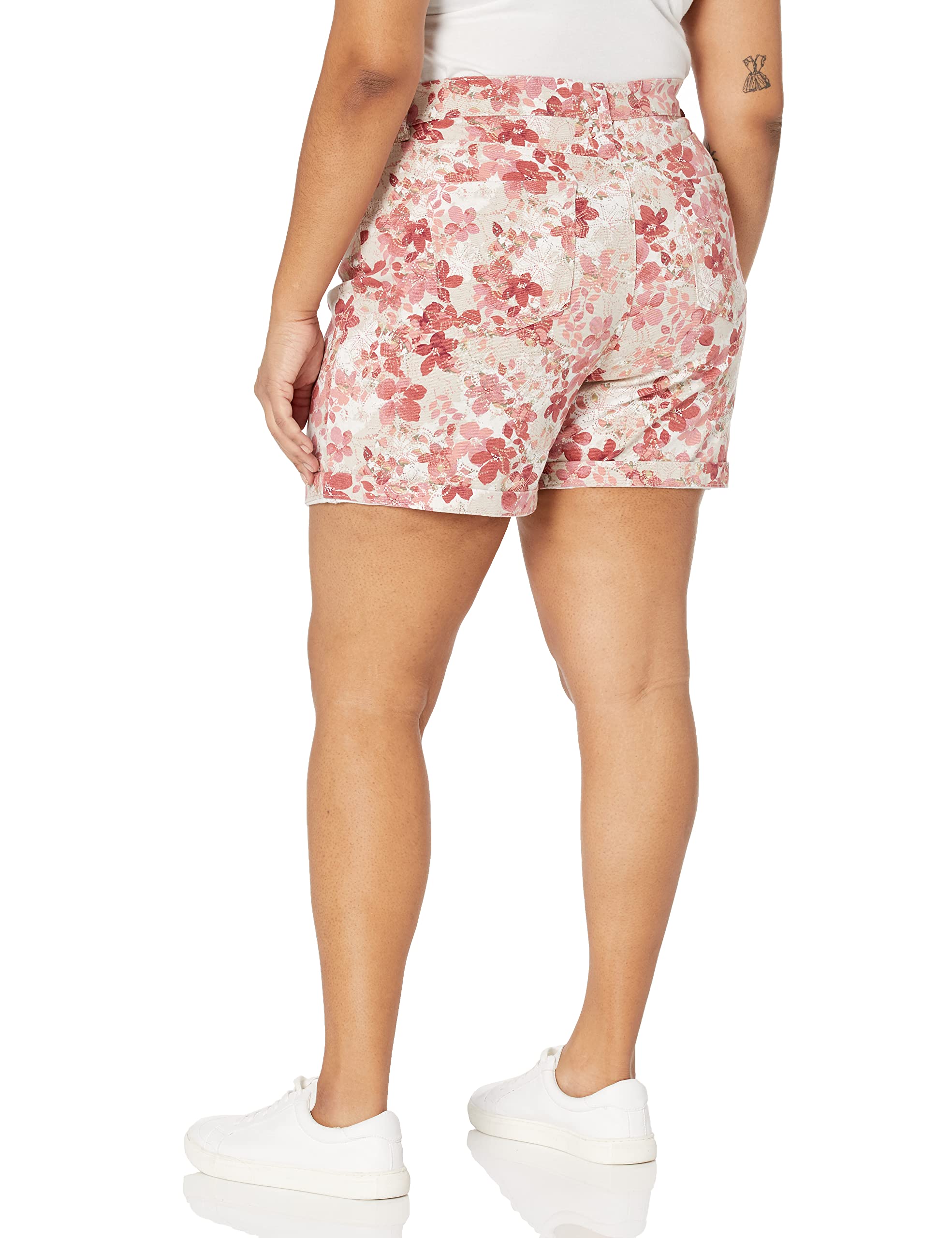 Gloria Vanderbilt Women's Amanda Classic Denim Shorts - Comfortable Stretch Fit for Casual Wear, Summer Outfits & Beach Vacations