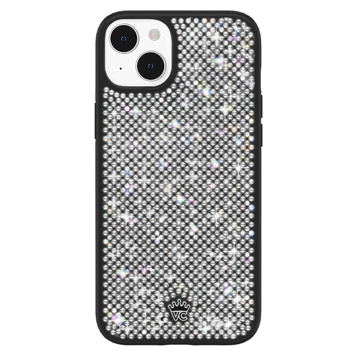 Luxury Black Caviar Crystals iPhone Case - Elegant Protective Cover for iPhone 13/14/15 Pro Max | Perfect for Parties, Weddings & Special Occasions