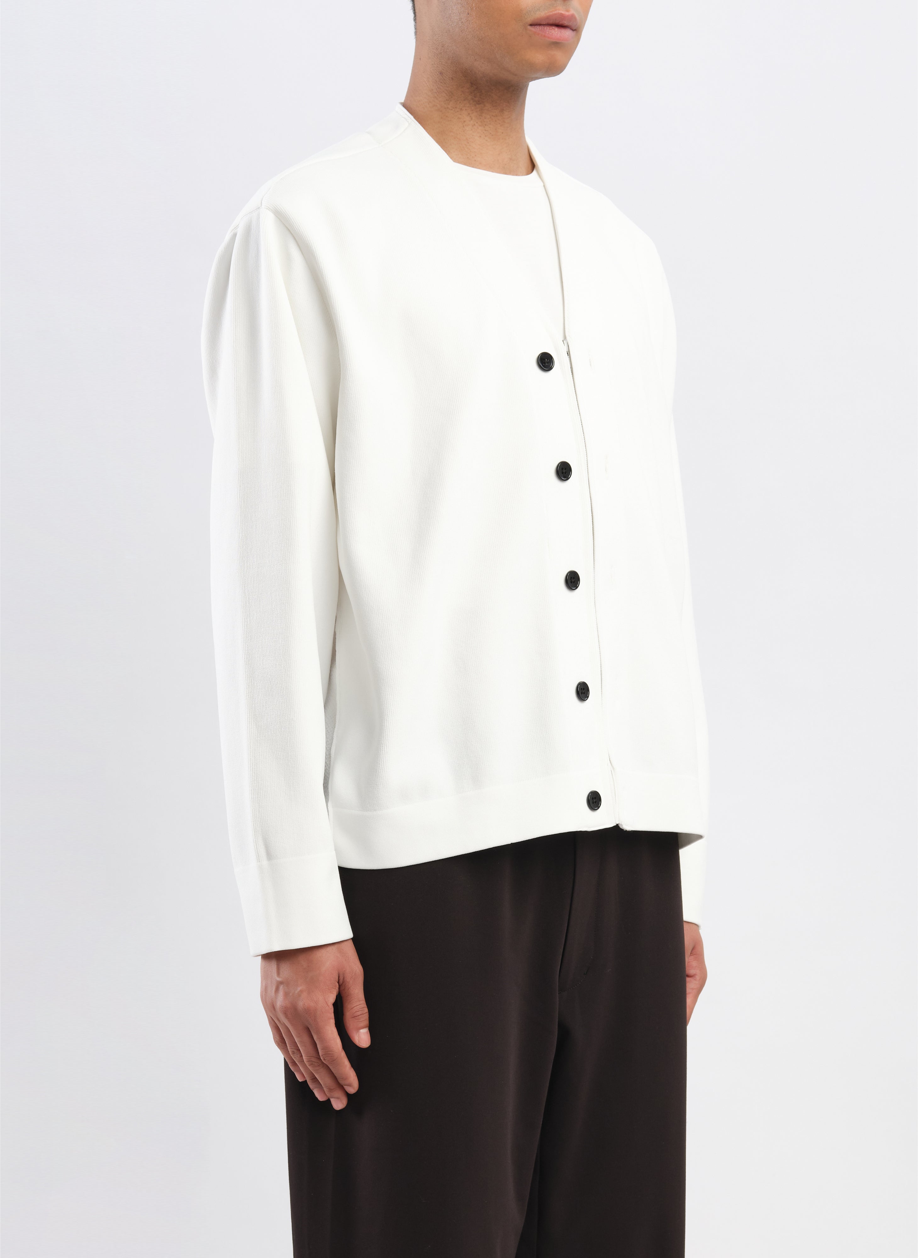 Stylish Polyester Business Knit Zipped Cardigan for Women - Perfect for Office Wear, Casual Outfits & Layering