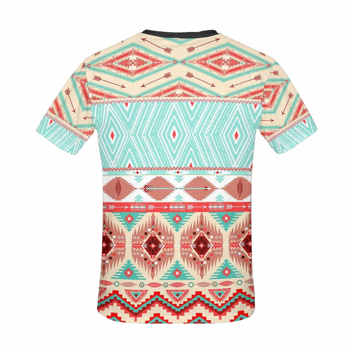 Women's Aztec Geometric Print Graphic T-Shirt - Stylish Casual Tee for Everyday Wear, Street Fashion & Boho Outfits