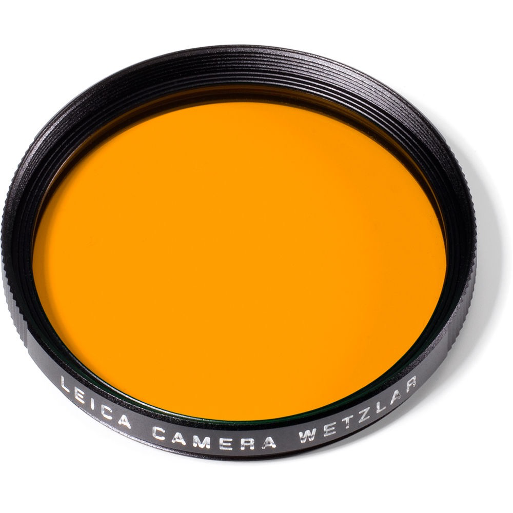 Leica Orange Filter E49 - High-Quality Camera Lens Filter for Enhanced Color & Contrast - Perfect for Landscape, Portrait & Outdoor Photography