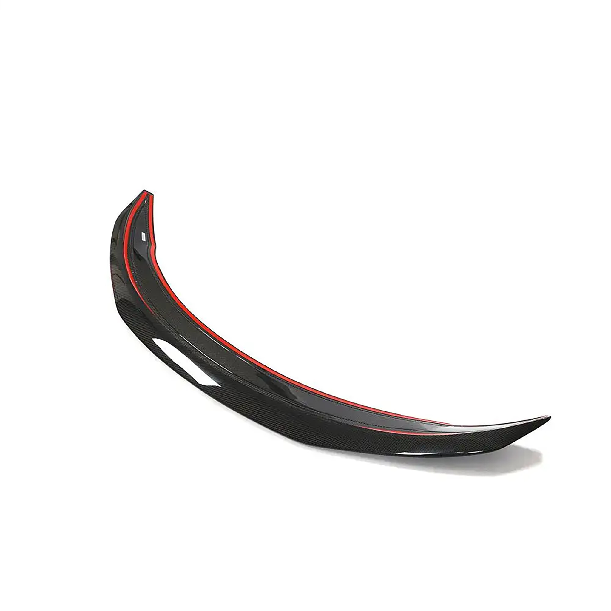 Premium Real Carbon Fiber V-Style Rear Spoiler for Tesla Model 3 (2017-2023) - Enhance Aerodynamics & Sporty Look - Perfect for Car Enthusiasts & Street Racing
