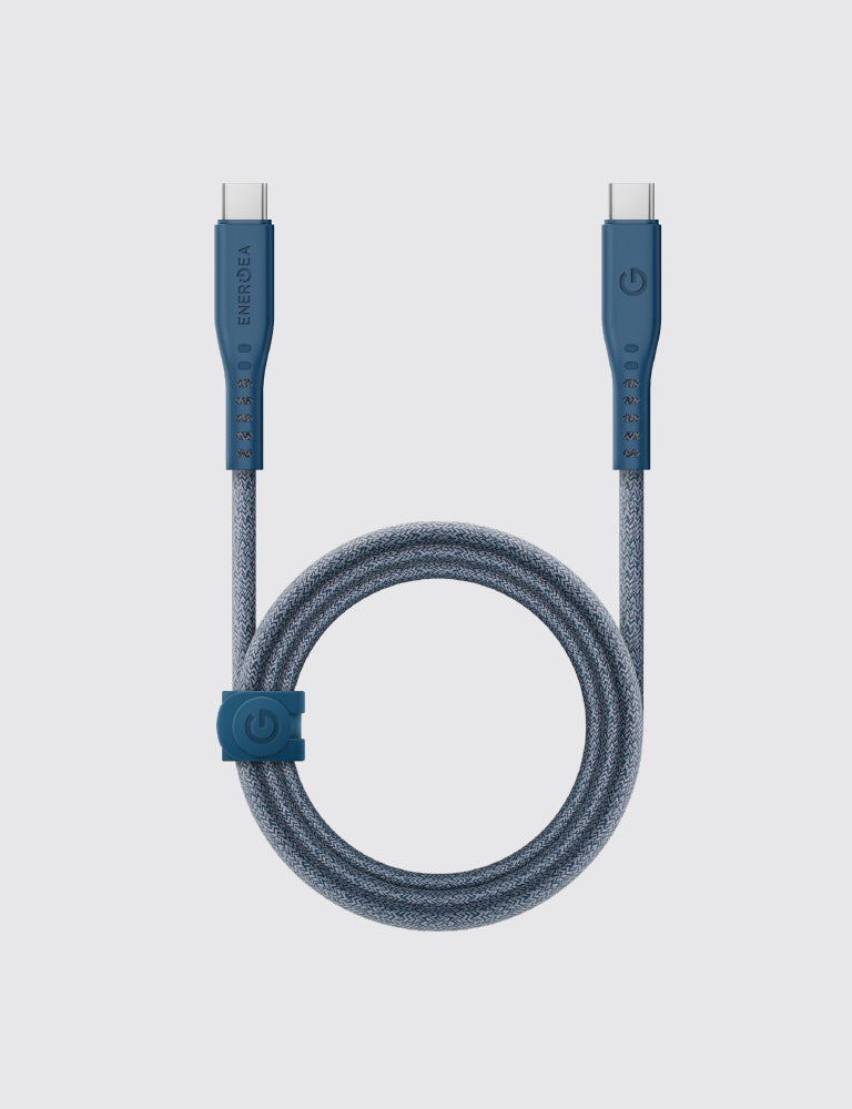 Fast Charging USB C to USB C Cable 1.5M (5ft) - 100W PD, 480Mbps Data Transfer - Compatible with MacBook, iPad Pro, Samsung Galaxy, Nintendo Switch - Perfect for Home, Office & Travel Charging
