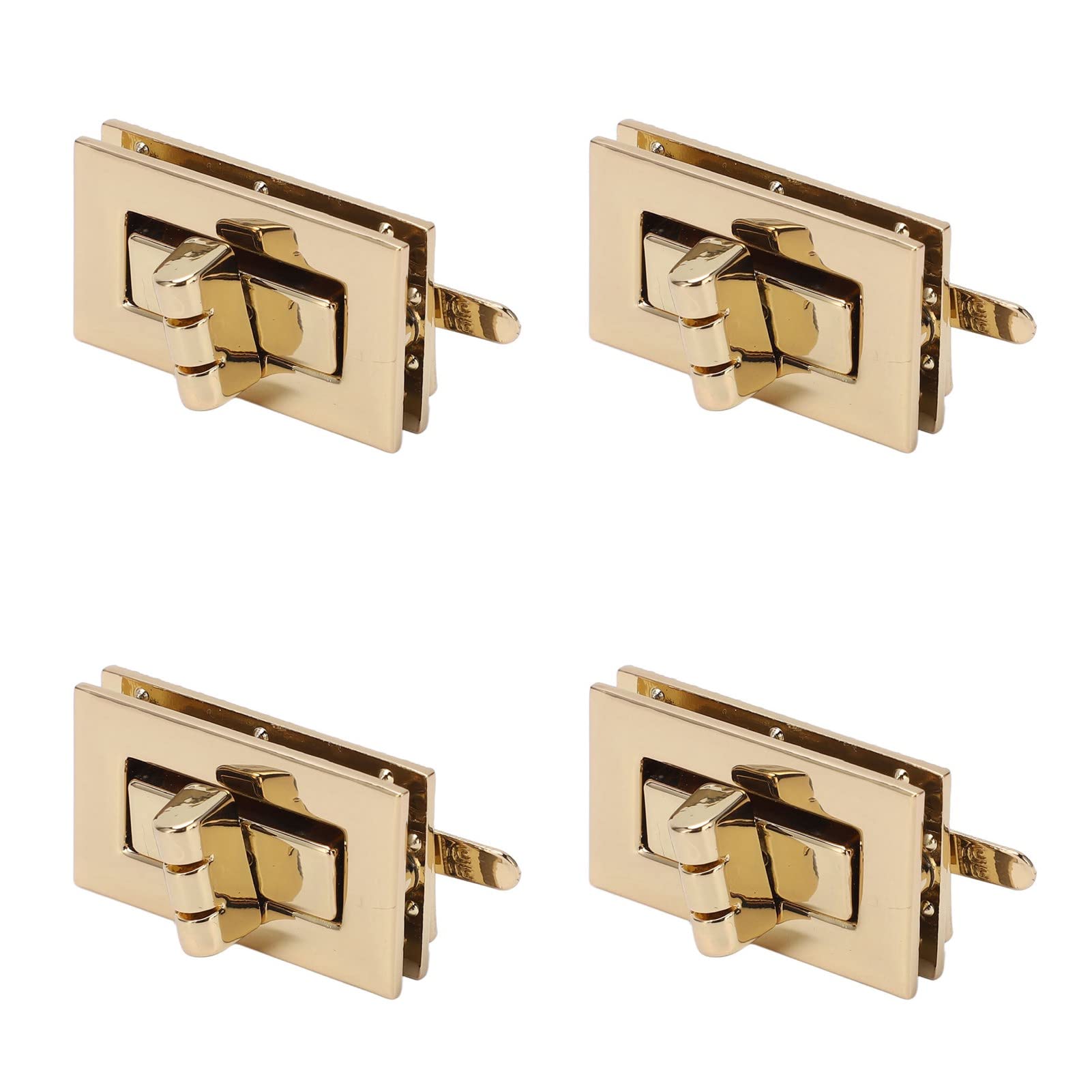 Alloy Classic Design Turn Lock Clasp for Bags - Secure Purse Lock for Handbags, Backpacks & Travel Luggage | Perfect for Women's Purses, Totes & Leather Accessories
