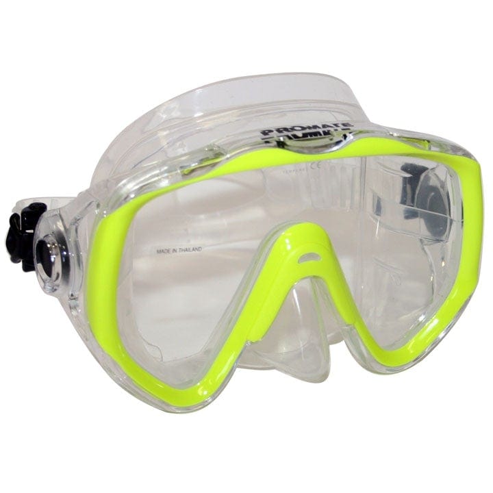 Promate Ocean Owl Scuba Dive Mask MK160 - Anti-Fog Snorkeling Gear for Adults & Kids - Perfect for Underwater Exploration, Beach Vacations & Marine Life Observation