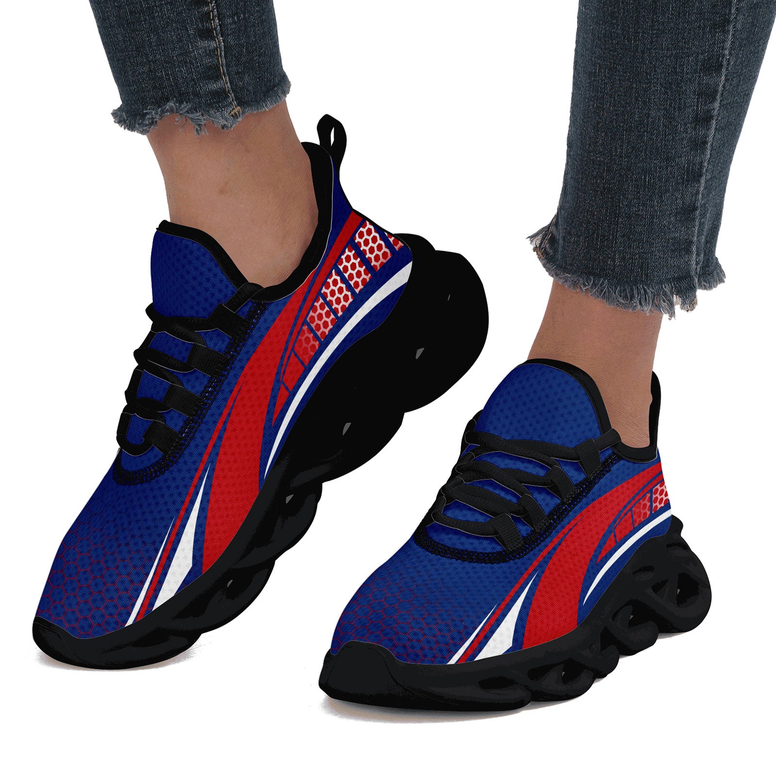 Custom Maxsoul Personalized Sneakers for Men & Women - Breathable Running Shoes FN003 E025022 Size 28 - Perfect for Gym Workouts, Jogging & Casual Wear