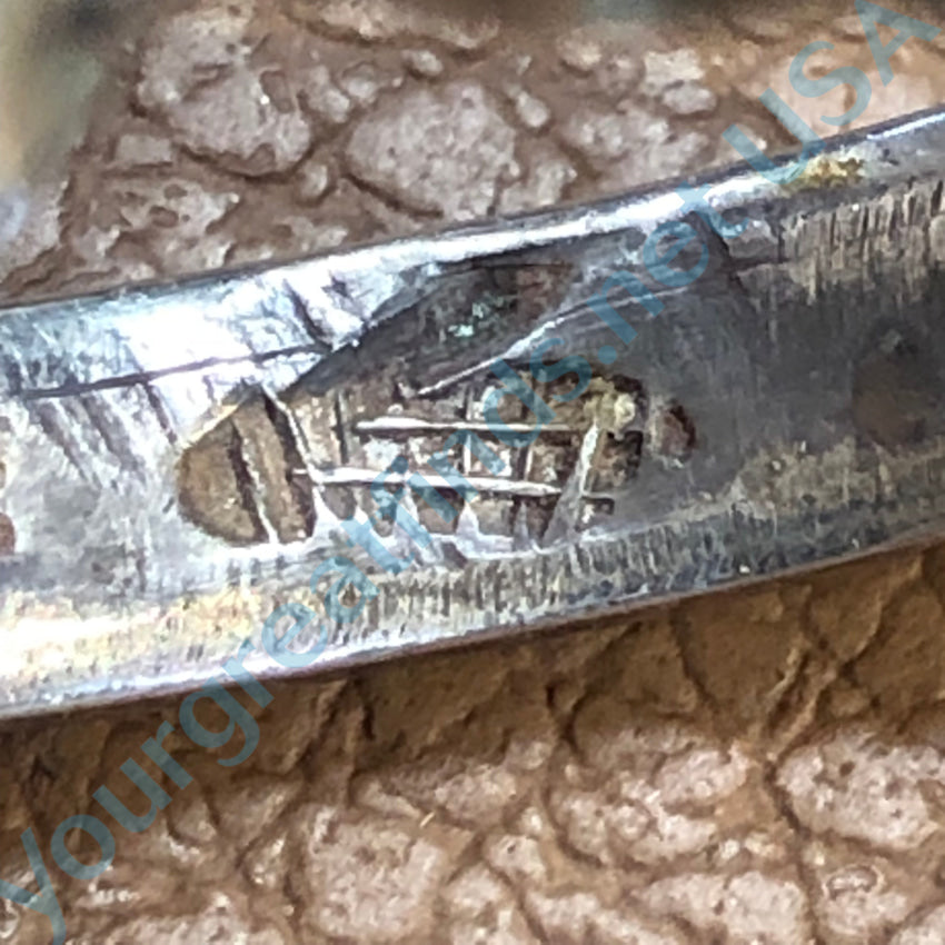 Vintage Hopi Sterling Silver & Turquoise Inlay Clip-On Hoop Earrings – Handmade Native American Jewelry for Women – Perfect for Casual Wear, Festivals, and Special Occasions